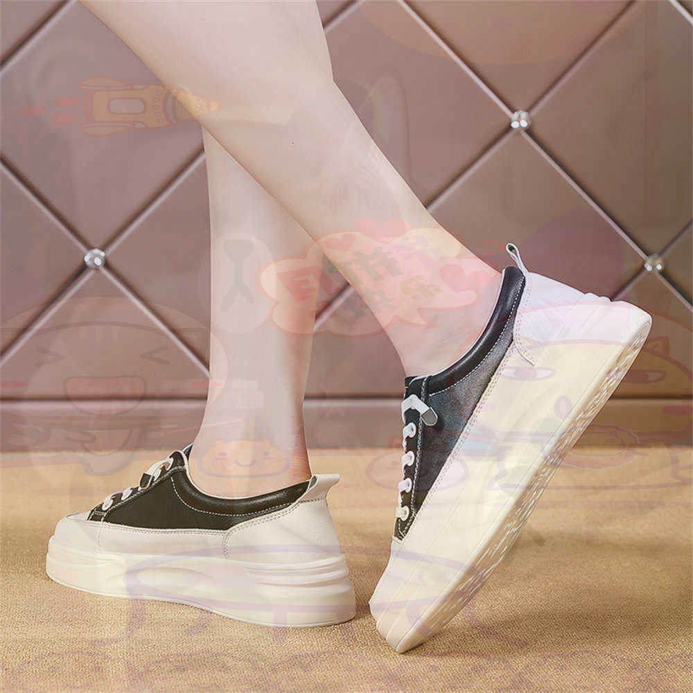 Collectible Vintage Golf Balls - Mocassins épais à lacets pour femmes,