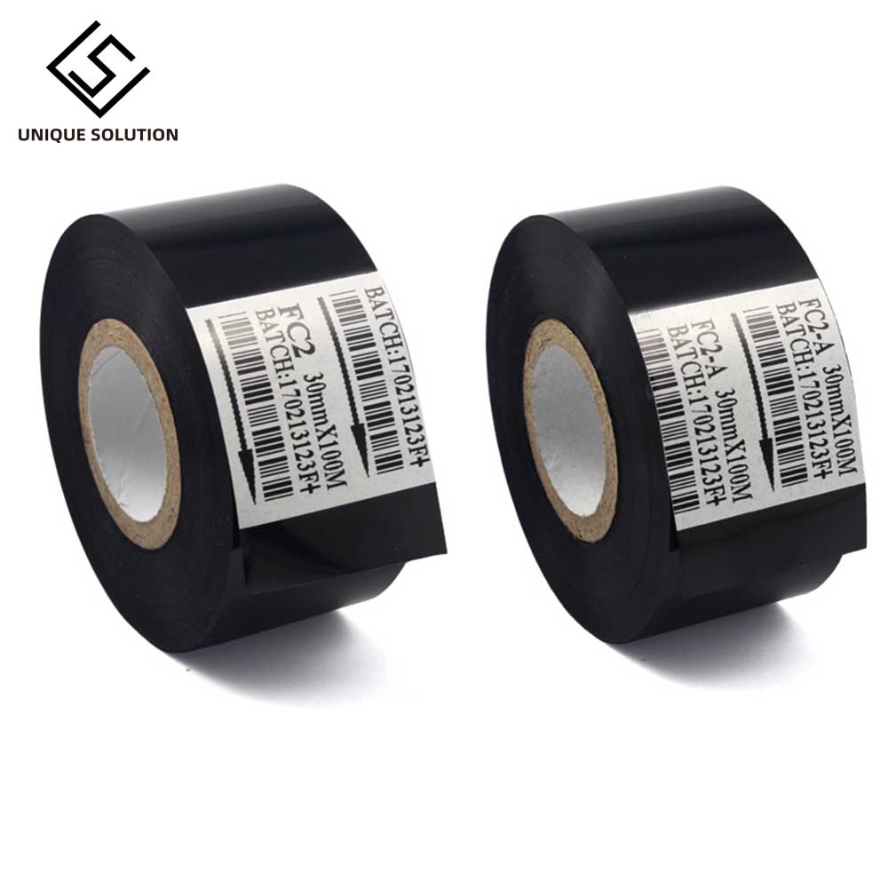 Typewriter Ribbon Roll - Largeur du noir 30mm 35mm pour