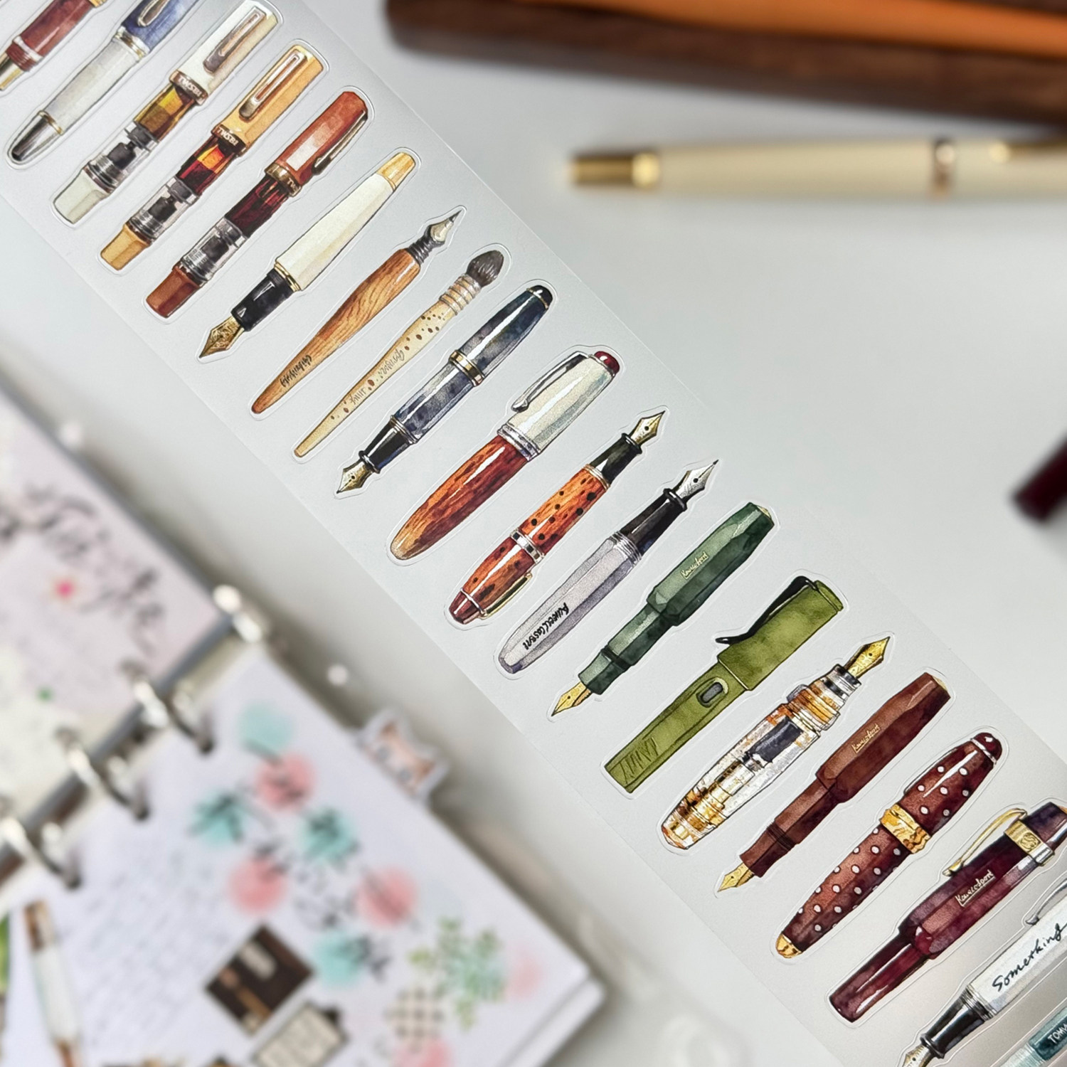 Vintage Things Collection - Ruban adhésif décoratif en papier Washi