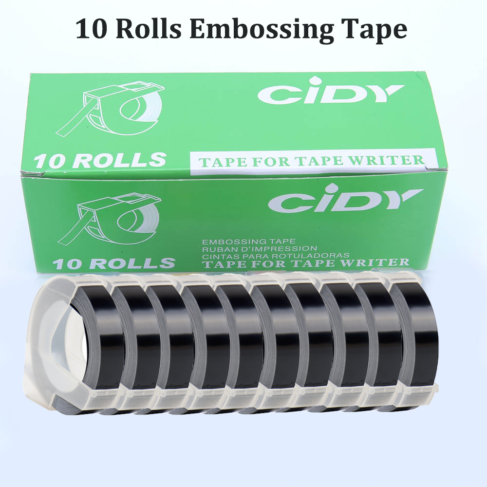 Typewriter Ribbon Roll - Recharge de ruban de gaufrage 3D