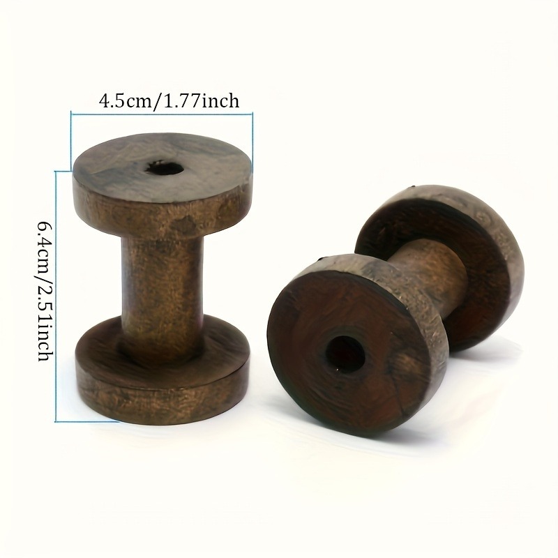 Bobines en bois Vintage, 6 piè - Typewriter Ribbon Roll avis et prix