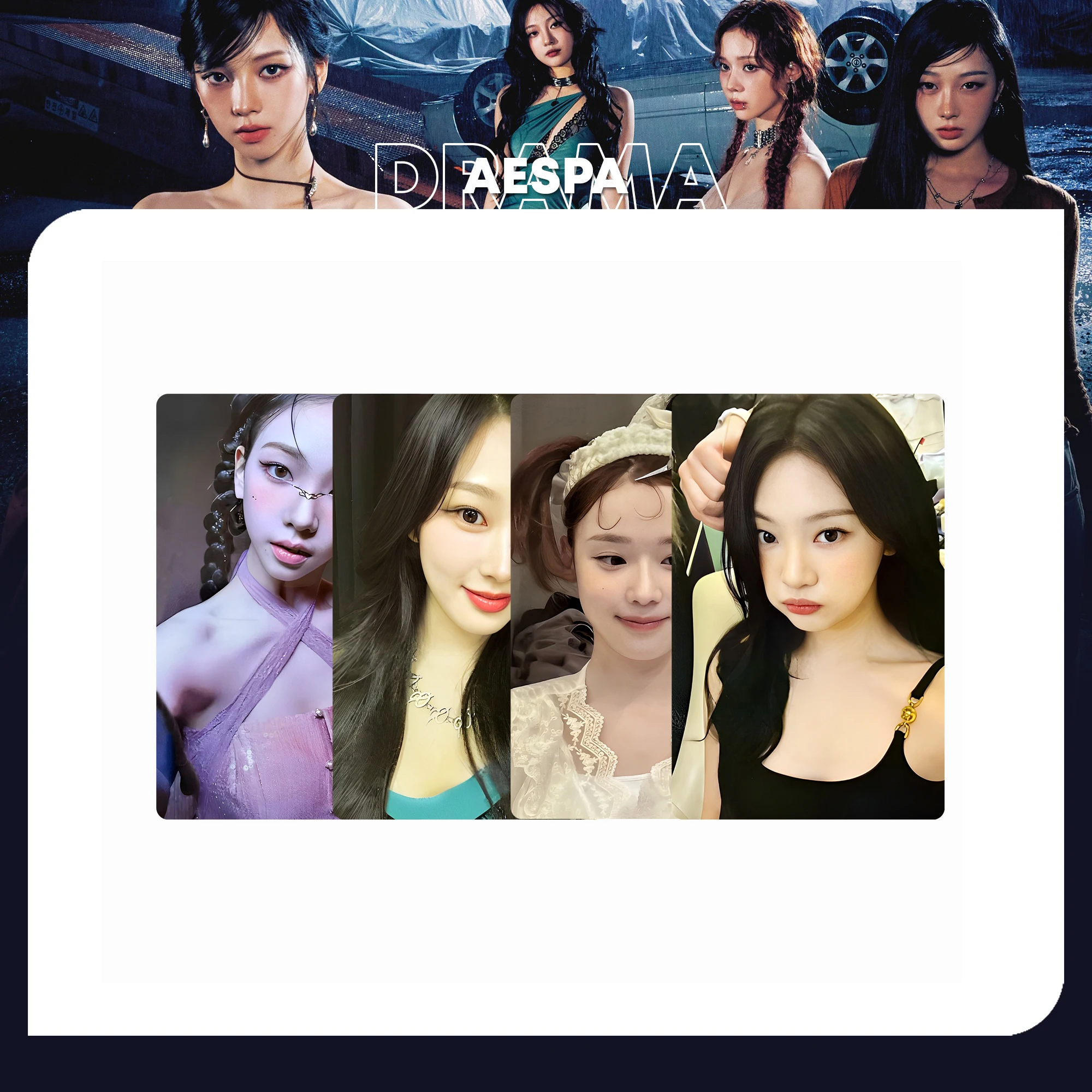 Lot de cartes Lomo KPOP vintag - Vintage Collectible Cards avis et prix