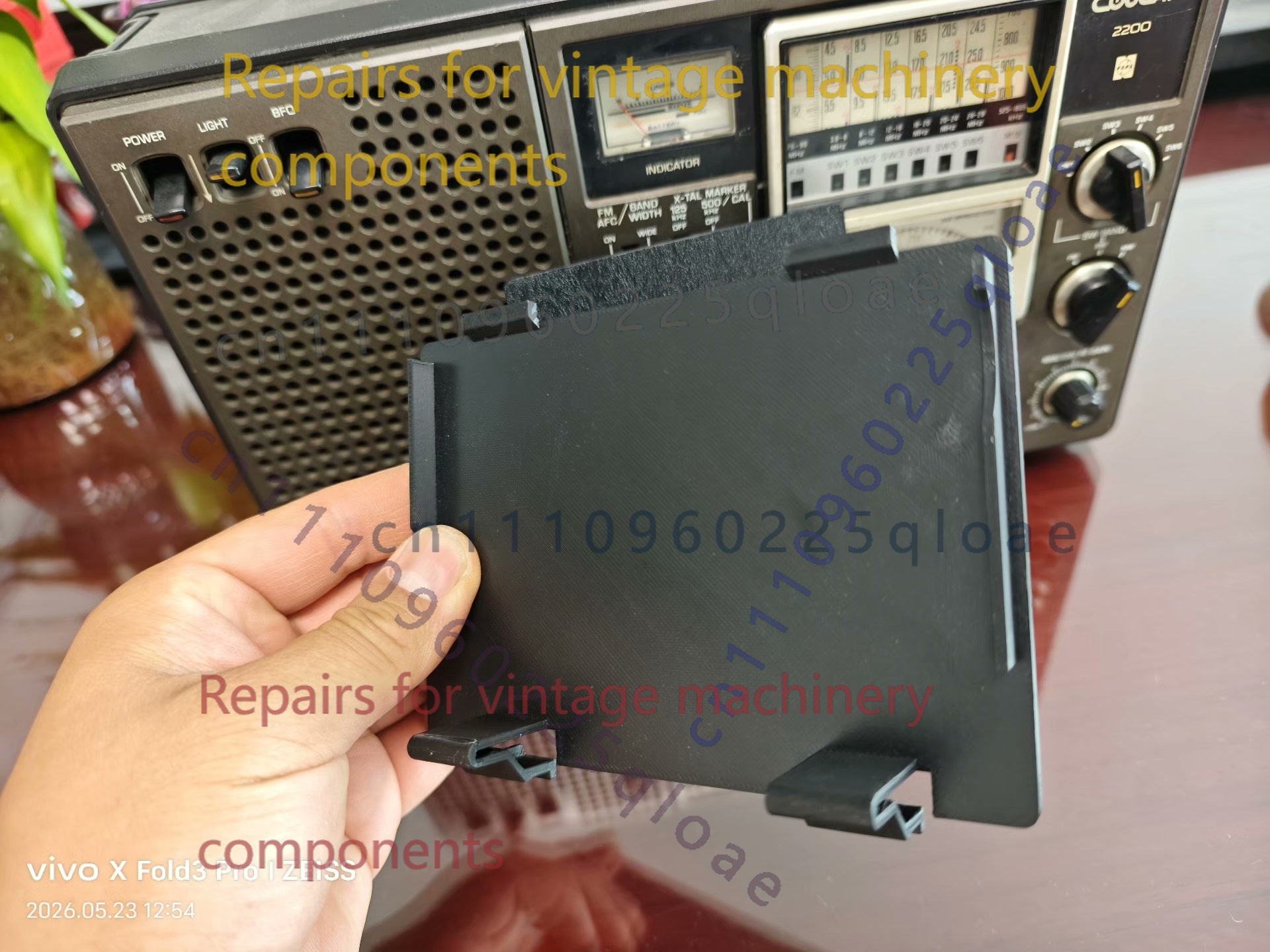 Couvercle de batterie de rempl - Vintage Radio Repair avis et prix
