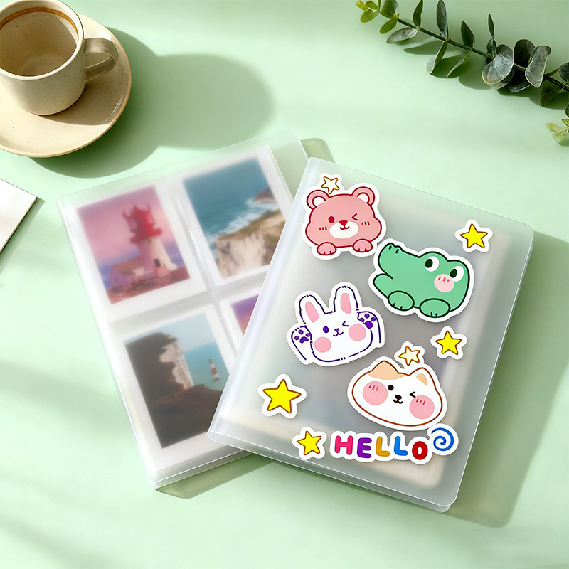 Album photo transparent givré  - Polaroid Photo Album avis et prix