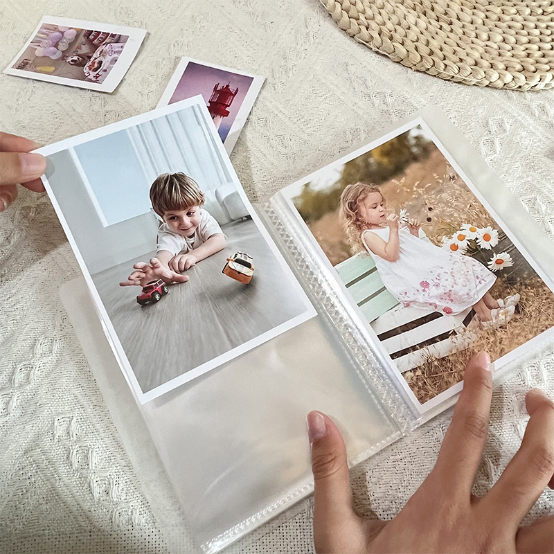 Album photo transparent givré  - Polaroid Photo Album avis et prix