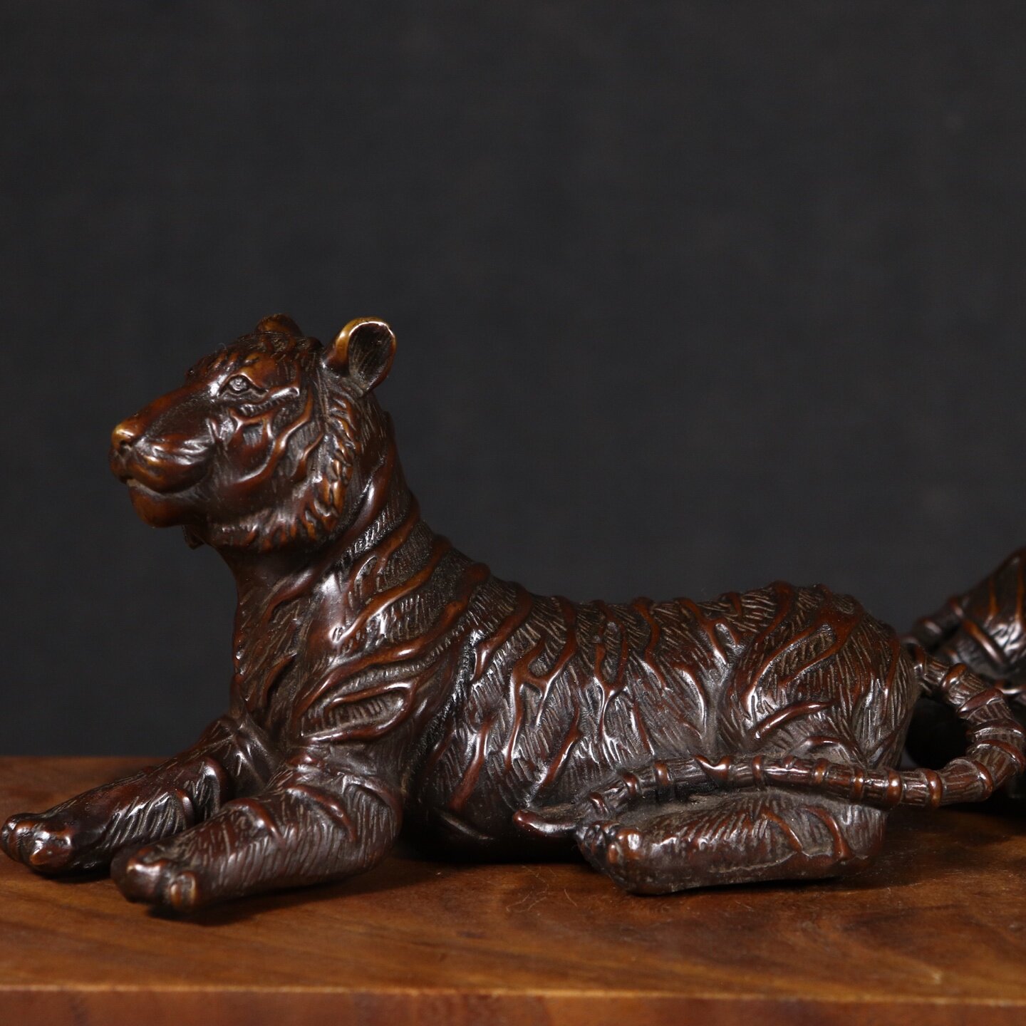Statue de tigre en cuivre vint - Vintage And Collectible Stores avis et prix